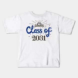 Class of 2031 Grow With Me Kids T-Shirt